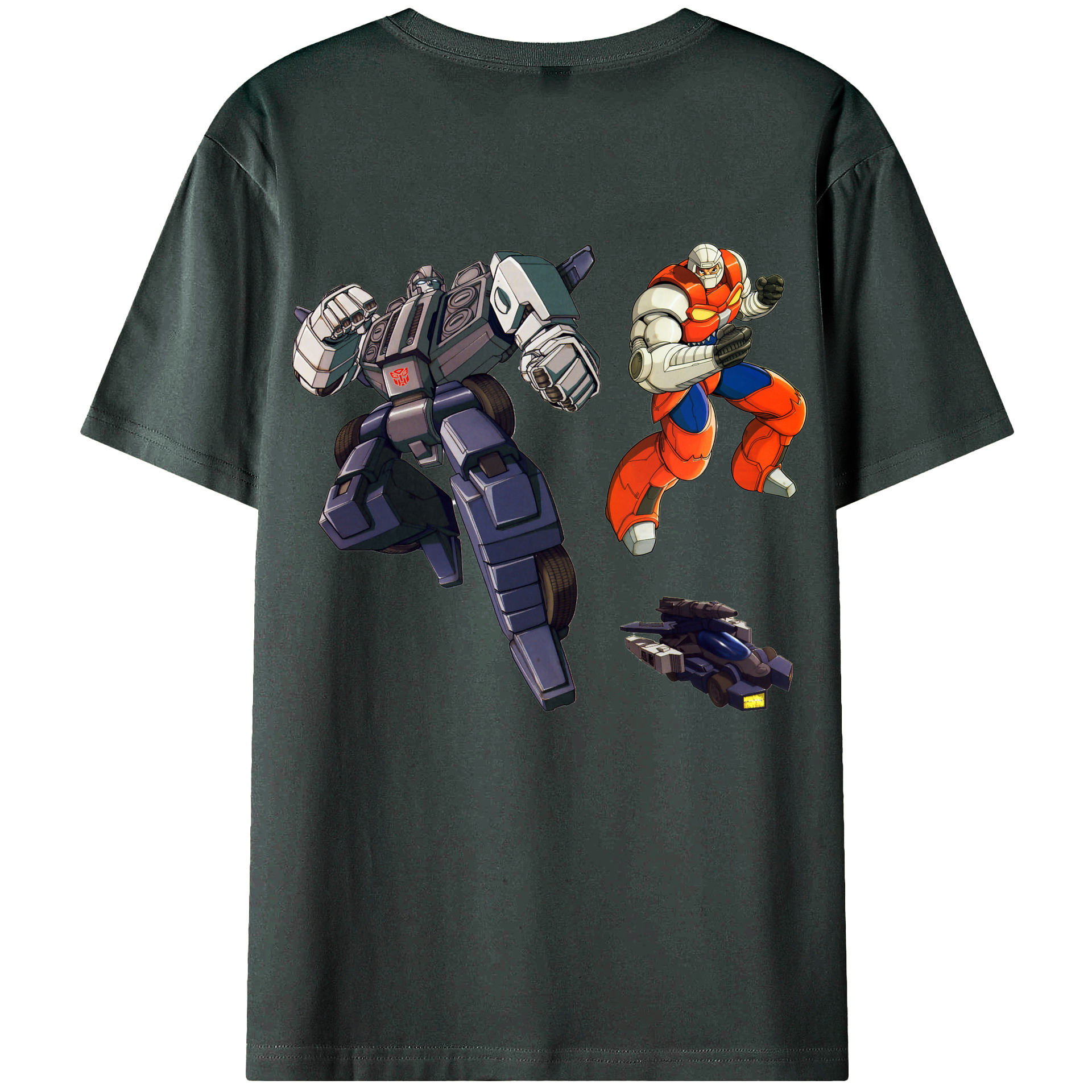（画像用）  綿100％ メンズ半袖Tシャツ（バックプリント） 通気性